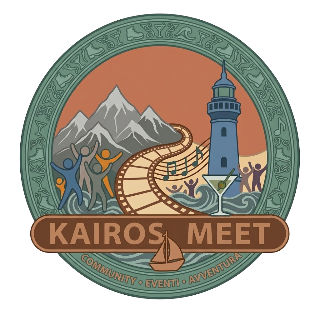 Logo Kairos Meet: community, eventi, avventura
